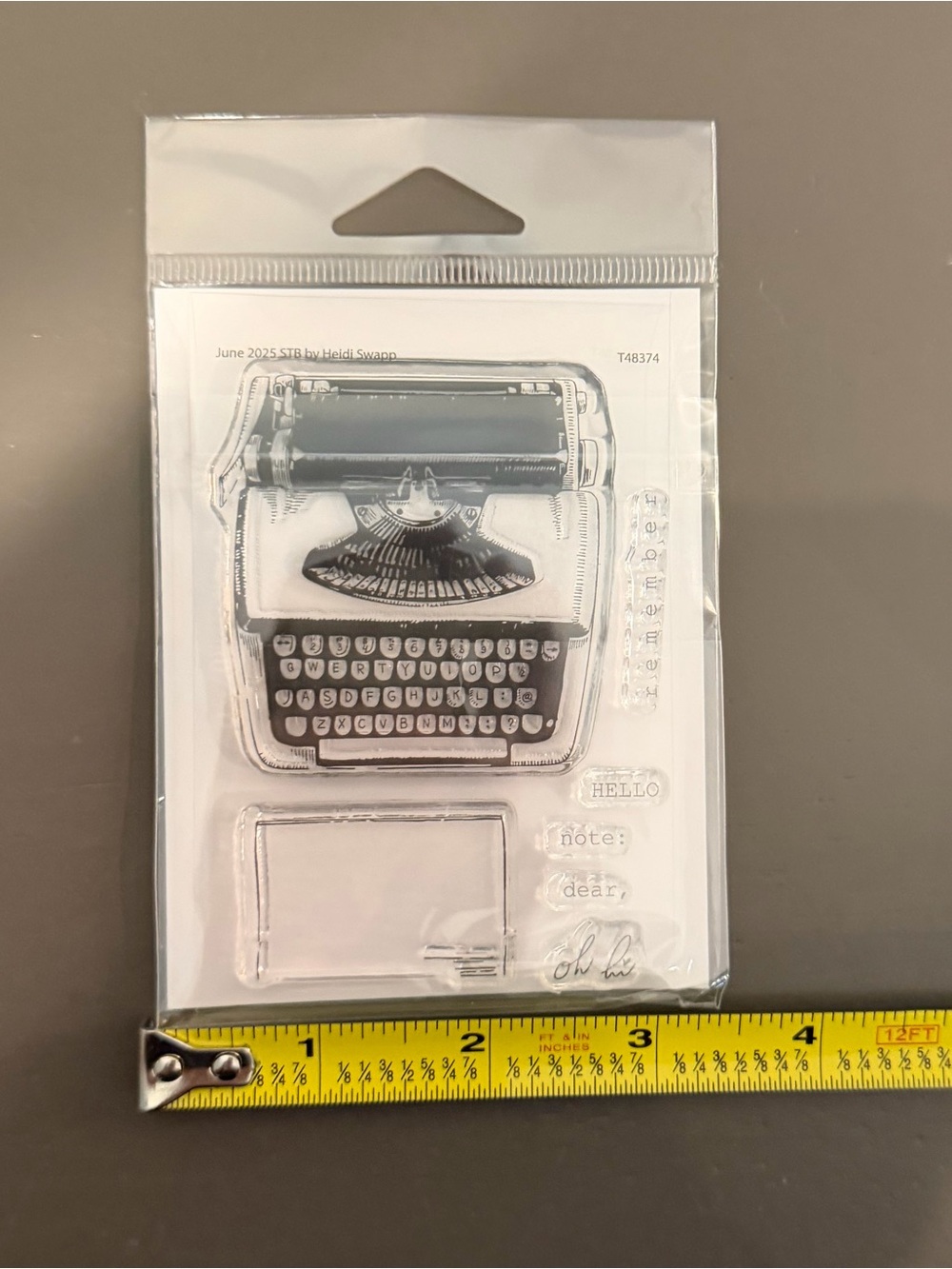 Heidi Swapp Stop The Blur Die & Stamp Set - Picture 5 of 5